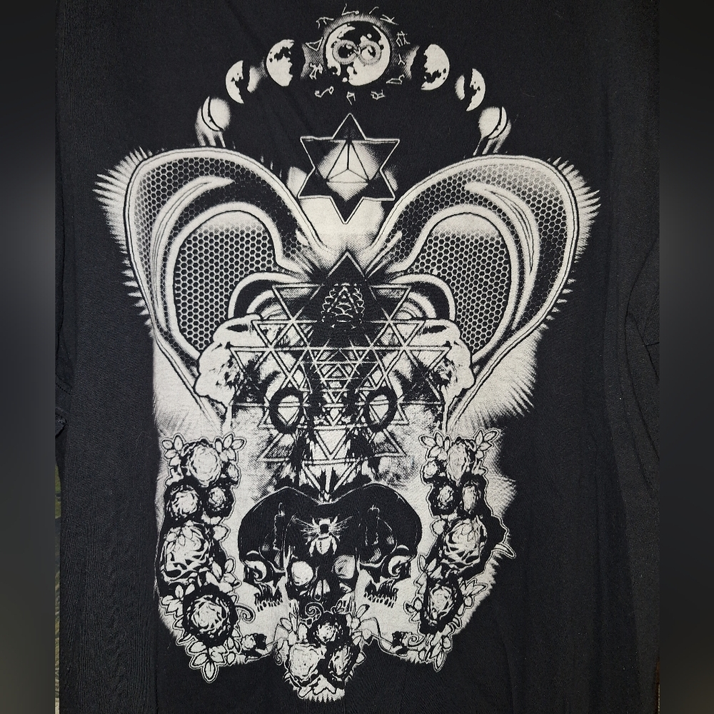Men's Black Fractal Shirt